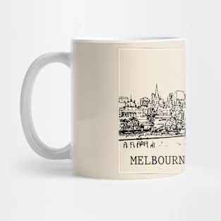 Melbourne Australia Mug